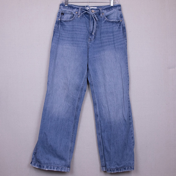 Kancan Denim - Kancan Hilo Ultra High Rise 90's Flare med wash jeans-28